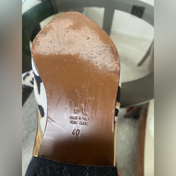 Marni Gold & Leopard Print Oxfords  🌟🐆 - Picture 9 of 9